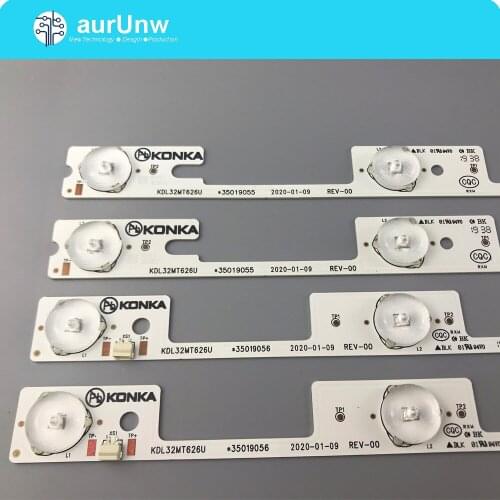 32 inch backlight strip 10SET=40PCS(20PCS*4LED +20PCS*3LED) 1LED=6V KDL32MT626U 35019056 35019055