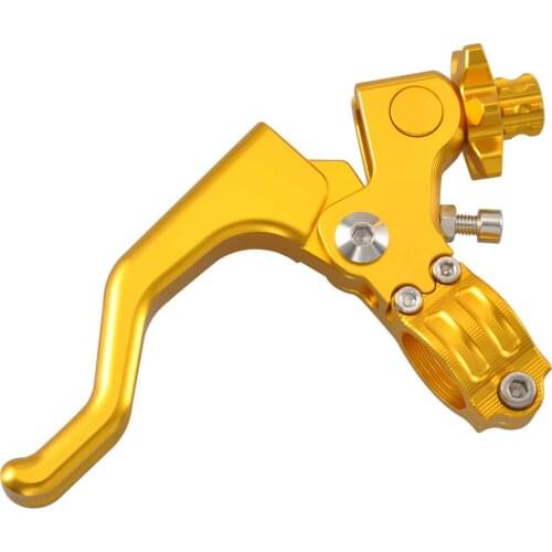 22MM Aluminum Short Stunt Clutch Lever Handlebar Levers For Honda Kawasaki Yamaha Suzuki Triumph Cable Clutch Brake Bikes