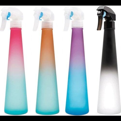 New Conical Spray Bottle Gradient Color Alcohol Disinfecting Watering Can Hair Salon Director Watering Pot Gardening Watering Wa