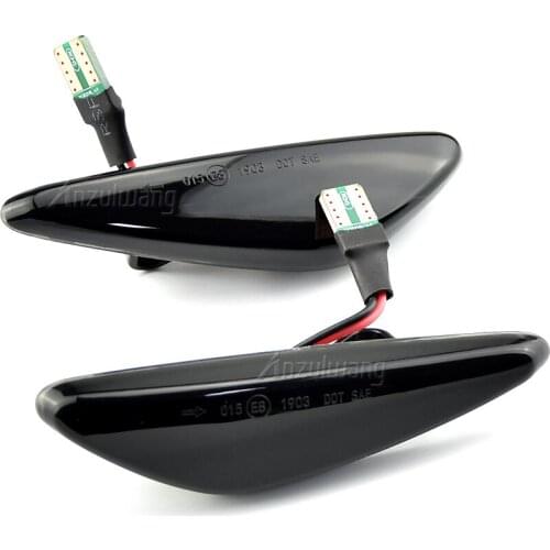 Dynamic Led Side Marker Turn Signal Indicator Flasher Winker Repeater Light Lamp FIT For Fiat Abarth 124 Spider MAZDA5