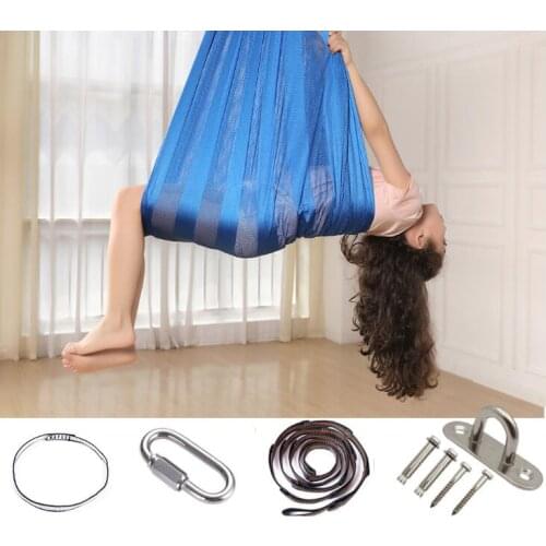 290x160cm 114“x63” Kids Swing Hammock Nylon Hammock Indoor Outdoor Swing Gift For Kids Children