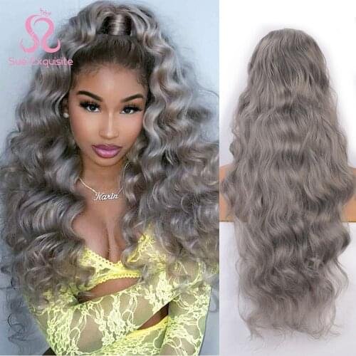 SUe EXQUISITE Wavy Long Ponytail Synthetic Hairpiece Accessories for Women Clip Hair Extensions Heat-Resistant Natural Wig