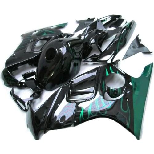 Fairings kit fit For Honda CBR600 f3 1997 1998 Full Body KitsNew fairing CBR 600 F3 97 98 Green black Motorcycle LH89