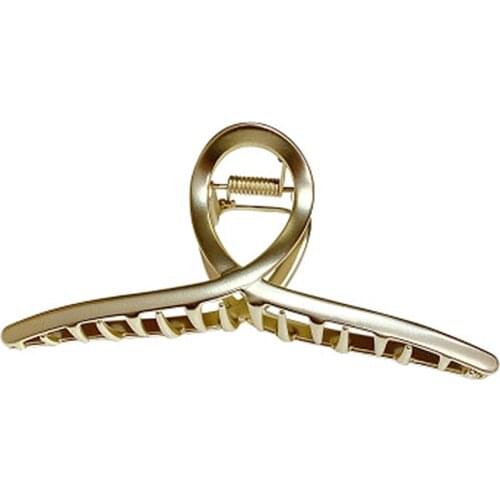 Korean New Simple Hair Claws for Women Girls Hair Barrettes Hairpin Crab Matte Metal Hair Claw Clips Hair Accessories Headwear