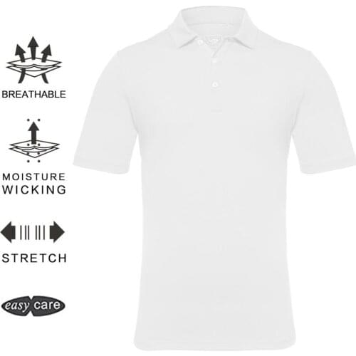 EAGEGOF man Golf polos shirt Short Sleeve Quick Dry Golf wear male Breathable Sportswear Golf clothing for training