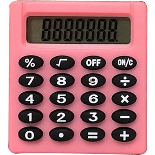 New Student Mini Electronic Calculator Candy Colors Calculating Office Supplies Gift