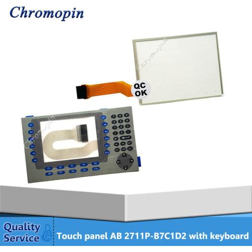 Touch screen panel for 2711P-B7C1D2 2711P-B7C10D2 2711P-B7C1D6 2711P-B7C10D6 PanelView Plus 700 with protective film