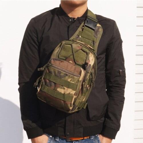 Hiking Trekking Backpack Sports Climbing Shoulder Bags Tactical Camping Hunting Daypack Fishing Outdoor Military Shoulder Bag