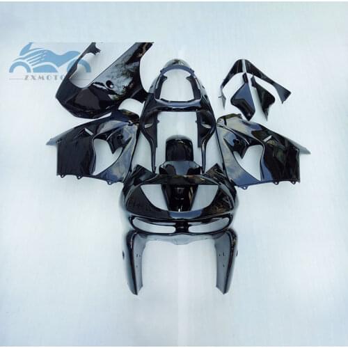 Free Custom full set for KAWASAKI Ninja 1998 1999 ZX 9R fairing kits ABS plastic sports fairings kit 98 99 ZX9R full black parts
