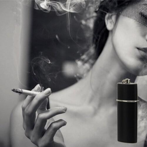 Portable Creative Black Sealed Fashion Outdoor Tourism Japanese Environmental Protection Pocket Ashtray Trend