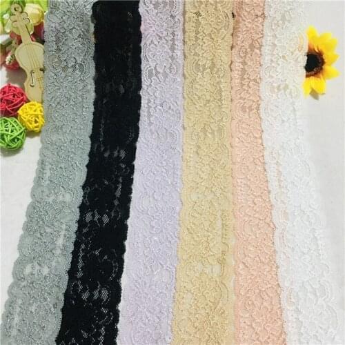 S1284-1 High Quality Gauze Stretch lace wedding Underwear Accessories DIY lace4.5CM