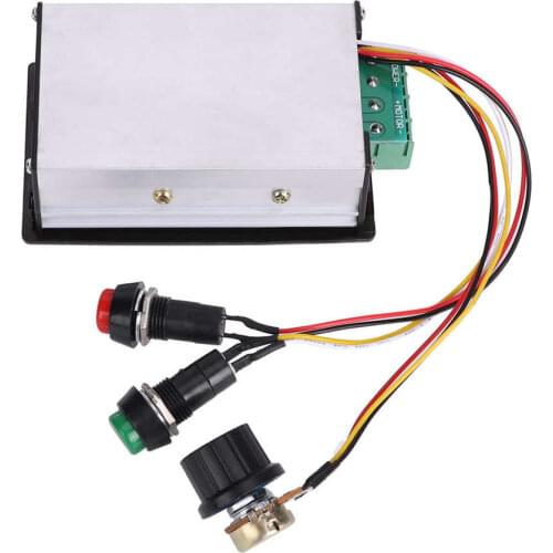 PWM Speed Regulation 15A DC Motor Speed Governor 6V 12V 24V 36V 48V Digital Display PWM Regulator Controller