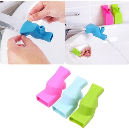 Silicone Faucet Extender for Kids High Quality Faucet Extension Bathroom Sinks Water Saving Tool Baby Hand Washing Accessories