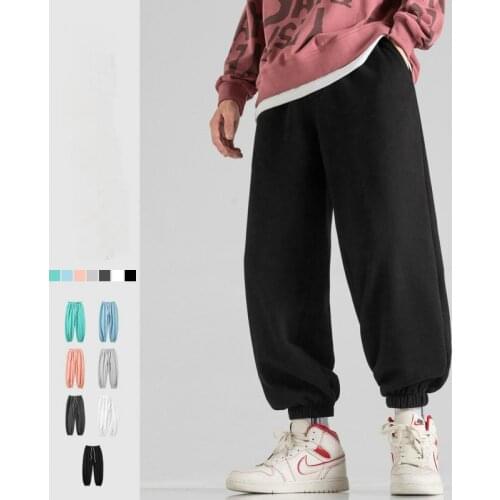 Sweatpants Men 2021 Autumn New Jogger Pants Men Fashion Streetwear Hip Hop Trousers Male Loose Fit Harem Pants Men