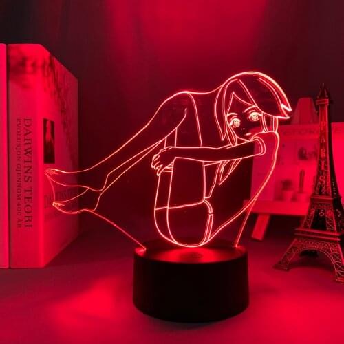 Anime Land of The Lustrous Led Light for Bedroom Decor Night Light Kids Birthday Gift Manga Land of The Lustrous 3d Lamp Bedside