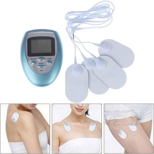 Therapy Body Care Slimming Massager Vibrator Belt Muscle Massager Electronic Pulse Burn Fat Relaxation Massage LCD Screen