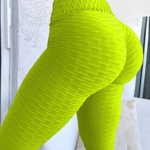 LEOSOXS Newest High Waist Fitness Leggings Women Workout Push Up Legging Fashion Solid Color Bodybuilding Jeggings Pants