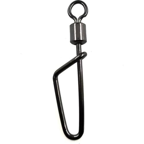 20pieces/lot Fishing swing coast lock snaps crappie fishing swivels fishhooks freshwater fishing tackle connector pesca