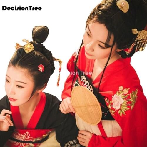 2021 hanfu women chinese dance costumes qing dynasty costume chinese hanfu traditional chinese dress stage folk dance costume