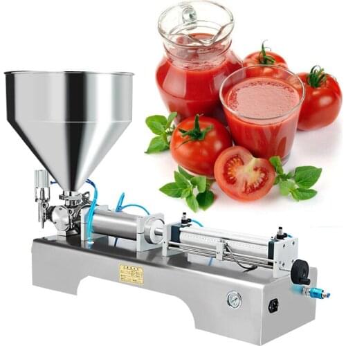 Automatic filling machine for honey tomato sauce peanut sauce chili sauce single head quantitative filling machine