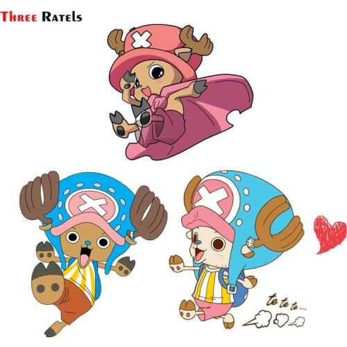 Three Ratels FC853 Chopper Anime Car Windshield Sticker Laptop Decal
