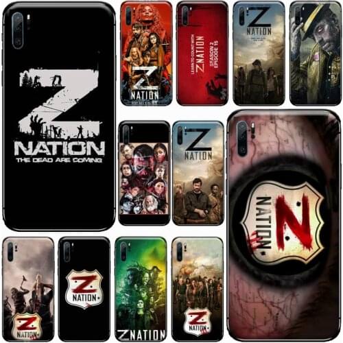 Z Nation movie game horror anime Phone Cases For Huawei honor Mate P 9 10 20 30 40 Pro 10i 7 8 a x Lite nova 5t Soft silicone