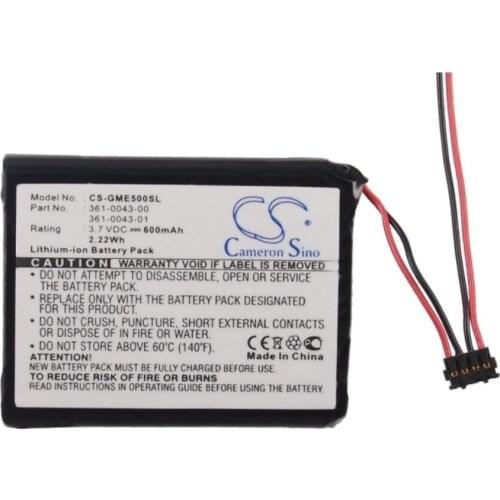 CameronSino for GARMIN 010-01626-02 Edge 200 205 500 520 Edge Explore 820 361-00043-00 361-00043-01 361-0043-00 battery