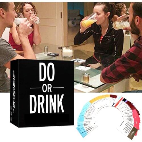 Party Drinking Card Board Games for Adults Dare or Shots for Pre Drinks Stag Birthday Parties Camping Game Card