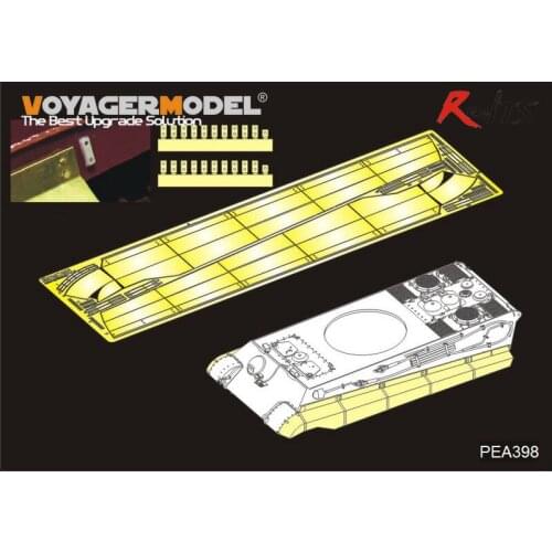 RealTS Voyager PEA398 1/35 WWII German King Tiger Schurzen (For MENG)