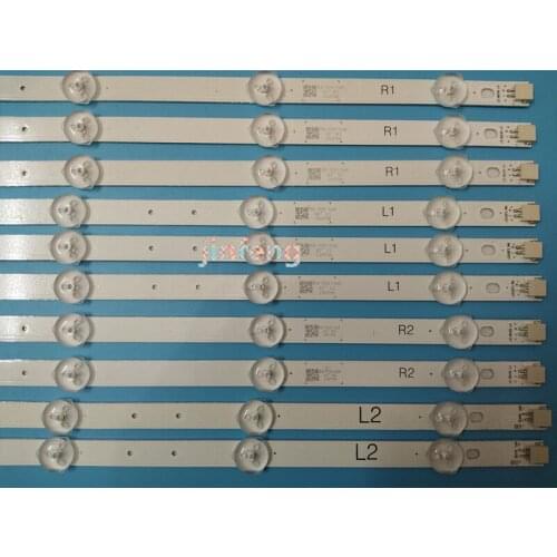 New Original Kit)10 PCS LED backlight strip for LG 42LA620S 42LN570S 6916L-1214A 6916L-1215A 6916L-1216A 6916L-1217A