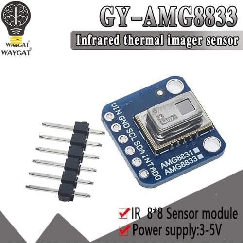 Official AMG8833 IR 8*8 Thermal Imager Array Temperature Sensor Module 8x8 Infrared Camera Sensor
