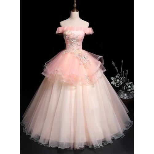 Real slash collar ruffled embroidery medieval dress Renaissance Gown queen Victoria/Antoinette/ball gown/Belle Ball/customs size