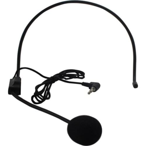 Mini Portable Audio Microphone Lightweight Headset 3.5mm Jack Plug Mic Thread Jack Condenser Microphone PC Auto Car DVD Radio