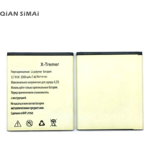 QiAN SiMAi 1pcs 100% high quality X-Tremer 2000mAh battery For Explay Mobile Phone Replacement Battery +Tracking Code