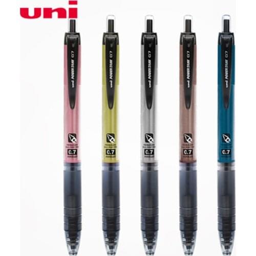1pcs UNI air pressure ballpoint pen SN-201PT black refill retractable ballpoint pen Uni power tank 0.7 mm tip refill