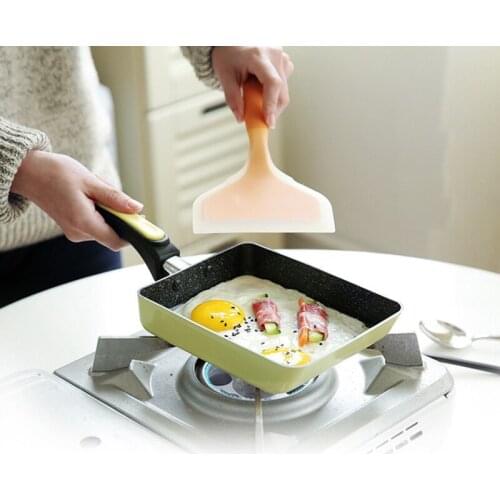 Silicone Kitchen Cooking Utensils Silicone Spatulas Beef Meat Egg Kitchen Scraper Wide Pizza Cooking Tools Shovel Non-stick