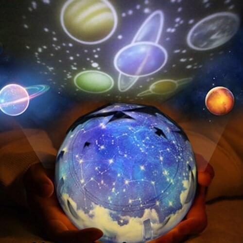 LED Night Light Starry Sky Magic Star Moon Planet Projector Lamp Cosmos Universe Luminaria Baby Nursery Light Gift LED Light New