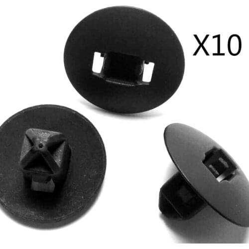 10pcs For VOLVO OEM 08-16 XC70 Front Bumper Grille-Deflector Panel Clip 30763619