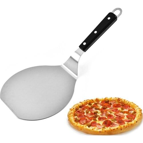 1Pc Round Pizza Shovel for Oven Bread Cake Pizza Shovel Pizza Paddle Peel Spatula Cake Transfer Baking Tool