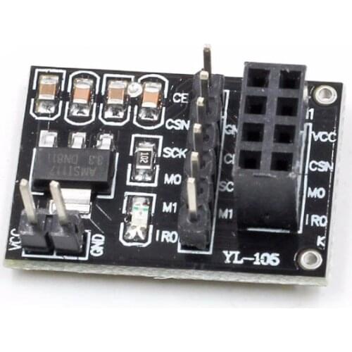 20pcs New Socket Adapter plate Board for 8Pin NRF24L01 Wireless Transceive module 51