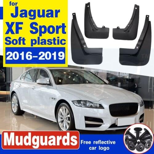 4 PCS Front Rear Car Mudflaps For Jaguar XF sport 2016~2019 Fender Mud Flap Guard Flaps Mudguards Splash Guards Accessories