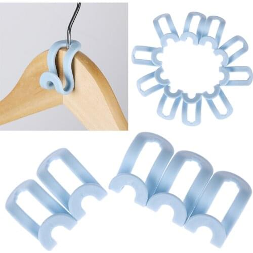 5Pcs Antislip Creative Mini Clothes Hanger Home Easy Hook Closet Organizer Storage Rack Holder Accessories for Home&Living