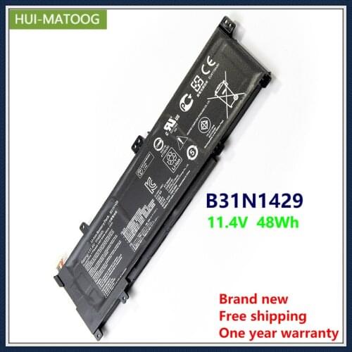 Laptop Battery B31N1429 for ASUS A501L A501LX A501L B5200 K501U K501UX K501UB K501LB K501LX 11.4V 48Wh