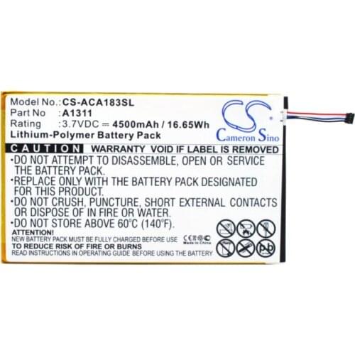 Cameron Sino 4500mAh battery for ACER A1-830 Iconia Tab 8 A1311 KT.0010M.004