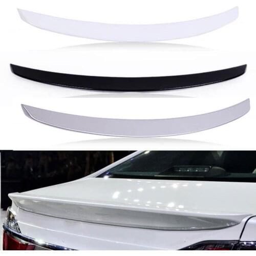 Car For Toyota Camry 2018 ABS Rear Trunk Spoiler Wing Lip Black White