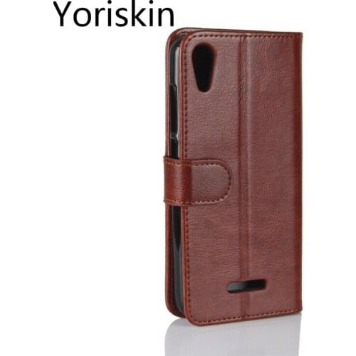 Lenny 4 Wallet Folio Stand Feature Case Luxury Protective PU Leather Cover Card Slot Side Pocket Magnetic Case For Wiko Lenny 4