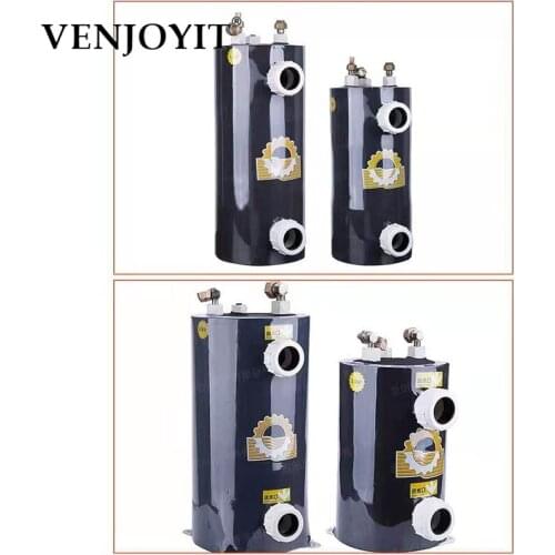 Pure Titanium Evaporator, Seafood Fishpond Chiller Accessories, Seawater Freshwater Refrigerator Titanium Barrel. 1.0HP