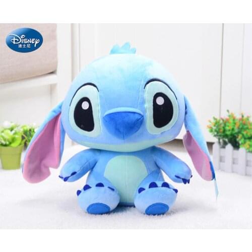 Disney Genuine Stitch Doll 22CM Cute Beautiful Plush Toy Anime Plush Doll 2018 Filled Toy Sewing Toy Child Birthday Gift SZZ054