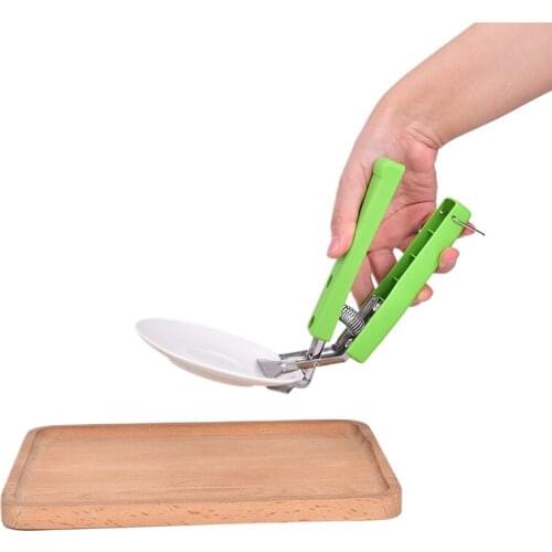 Hot Kom Houder Schotel Klem Pot Pan Grijper Clip Hot Schotel Plaat Kom Clip Retriever Tang Siliconen Handvat Keuken tool