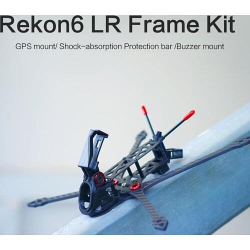 HGLRC REKONFPV Rekon6 6” 3K Carbon Fiber 67g 244mm Wheelbase 6 inch Ultra Light Long Range FPV Racing Drone Frame Kit 235*180mm